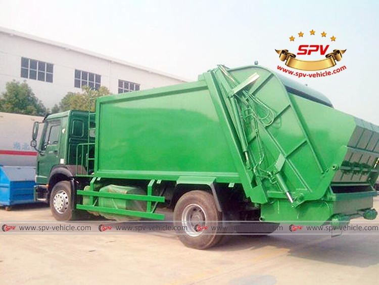 12 CBM Rubbish Compactor Sinotruk -LB 12 CBM Rubbish Compactor Sinotruk -LB